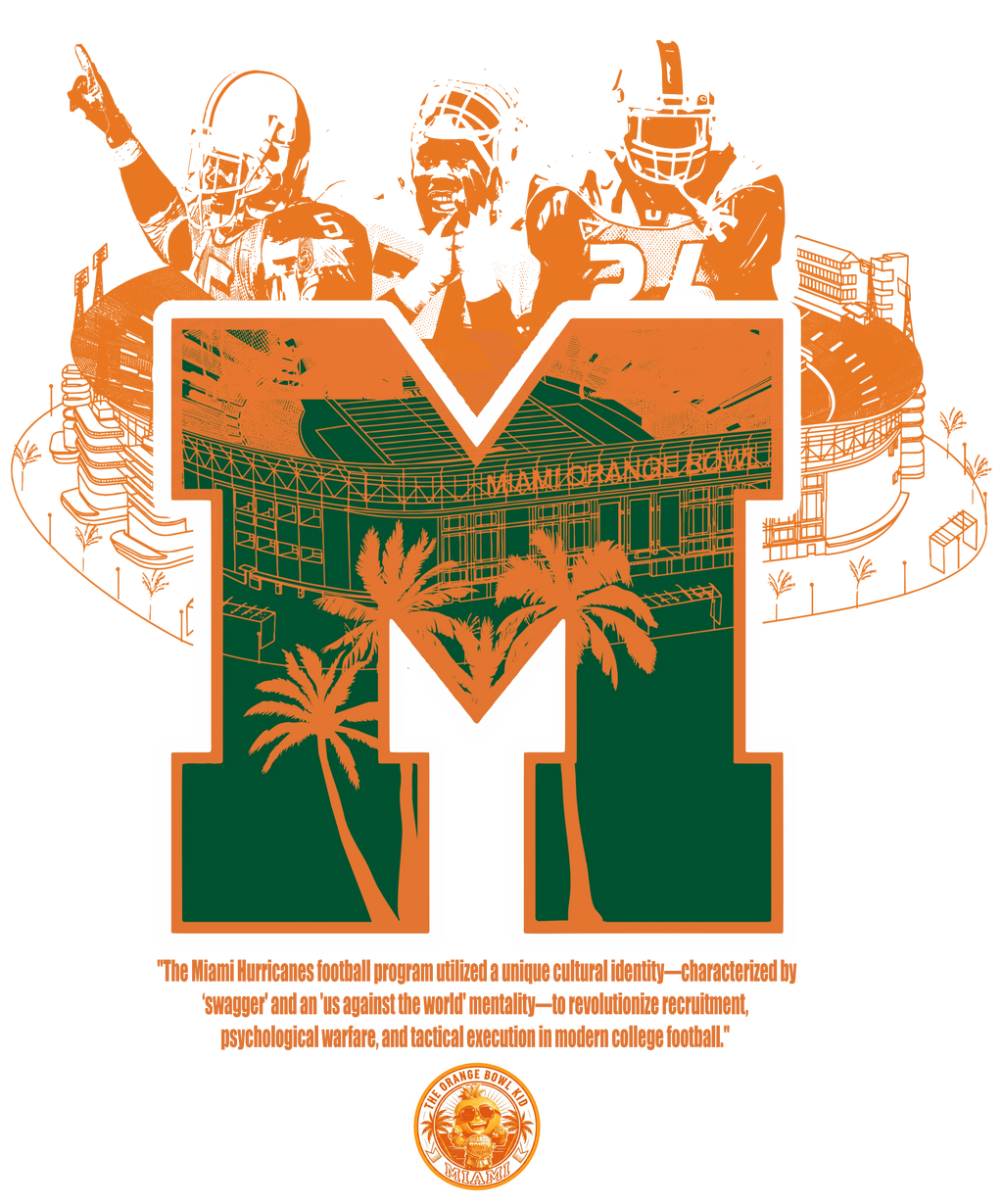 Detail view of the Orange Bowl Kid unisex m tee with Edgerrin James Sean Taylor and Warren Sapp-Orange Bowl Champs