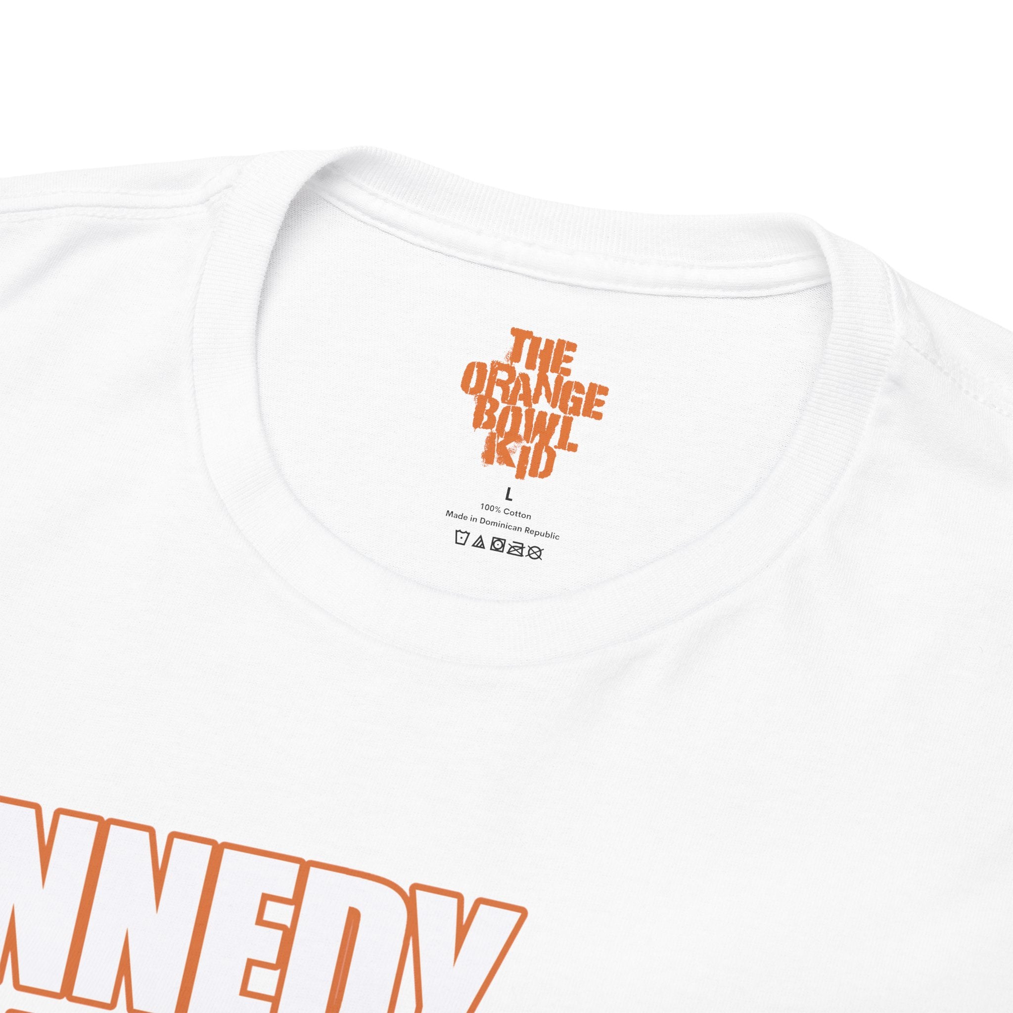 1989 Football, Team of the Decade, Miami Sports Apparel, Vintage Streetwear, Retro Championship Shirt, The Orange Bowl Kid, Urban Aesthetic, Collegiate Graphics, OBK. 