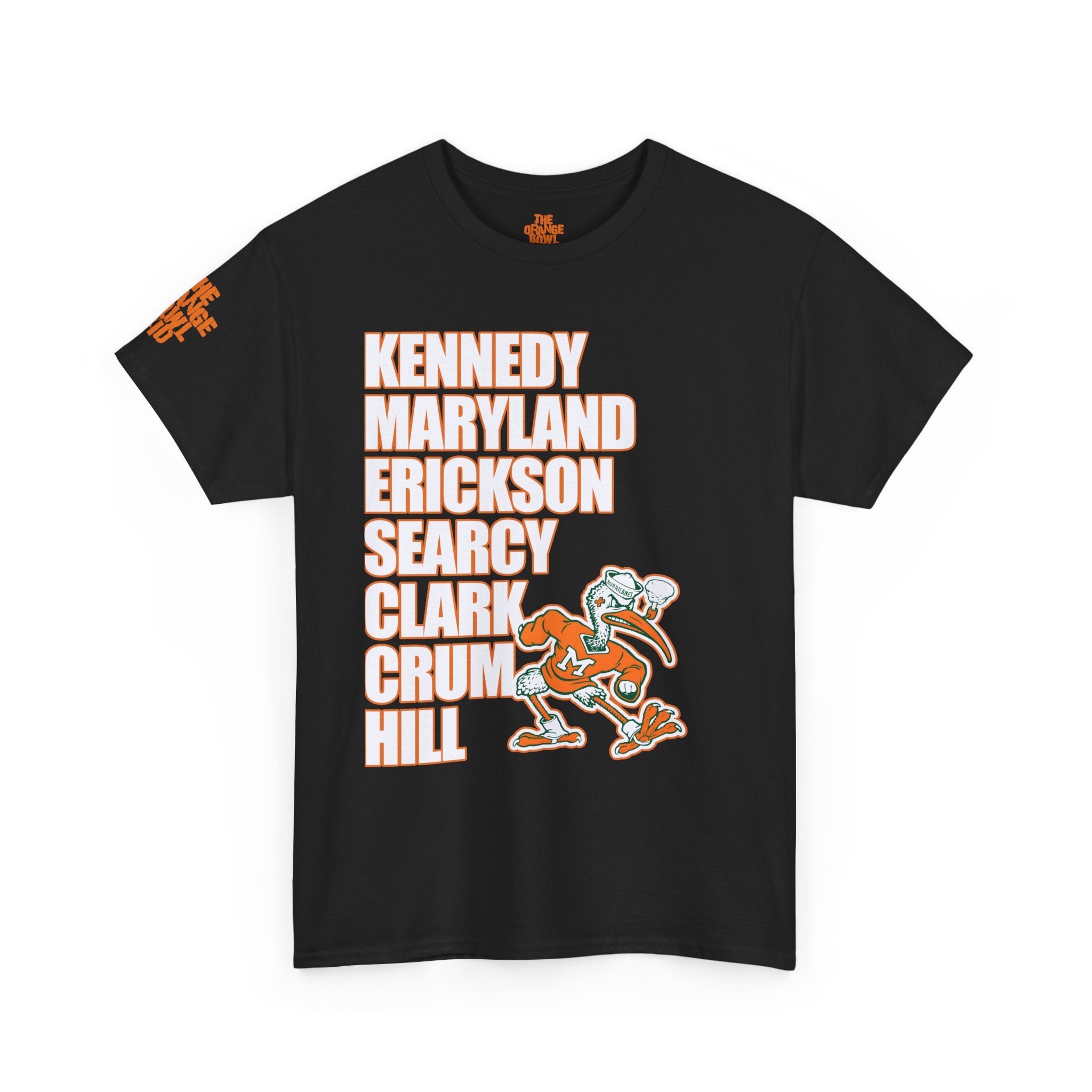 1989 Football, Team of the Decade, Miami Sports Apparel, Vintage Streetwear, Retro Championship Shirt, The Orange Bowl Kid, Urban Aesthetic, Collegiate Graphics, OBK. 